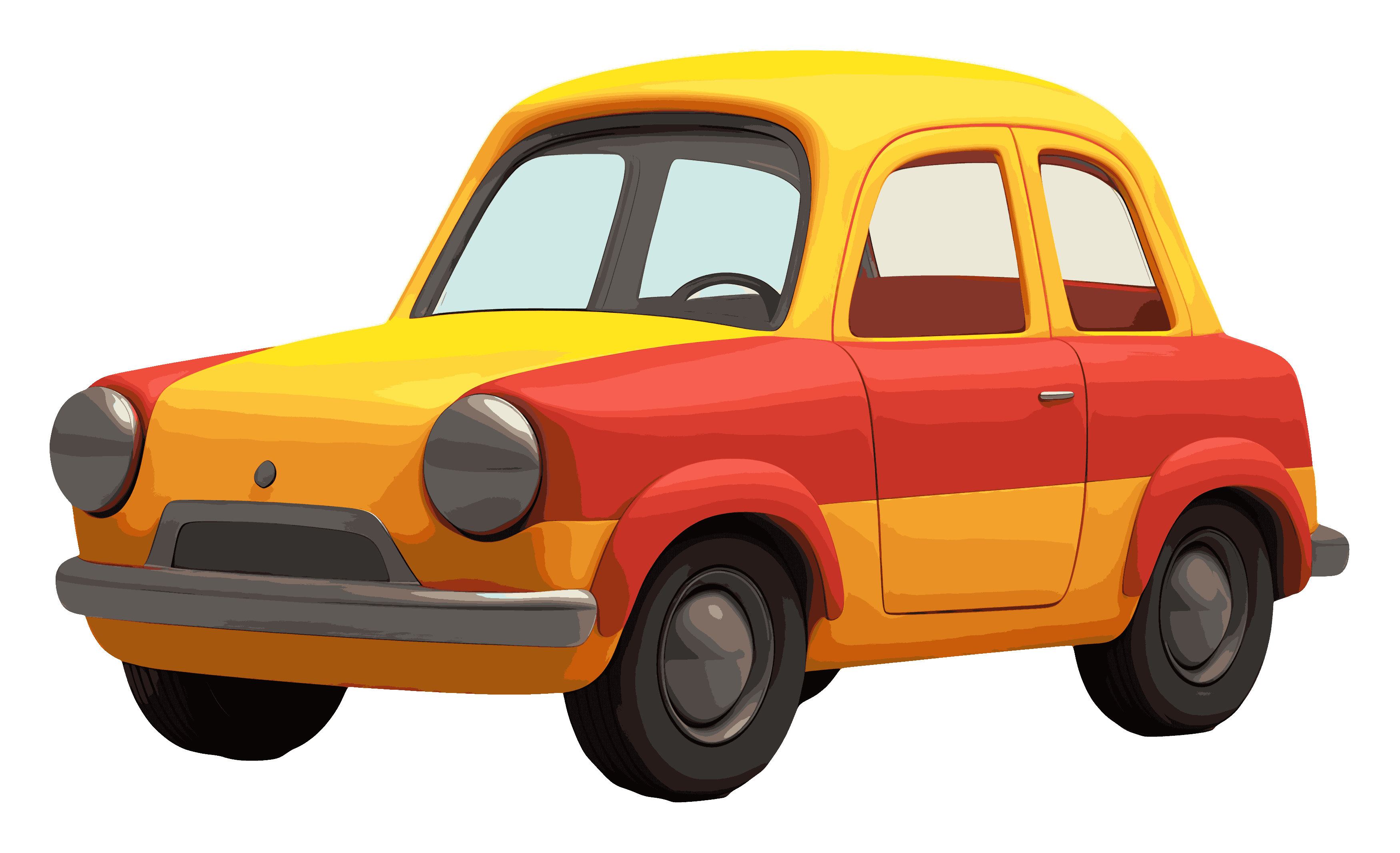 Sunset cloud plane backdrop for fast level