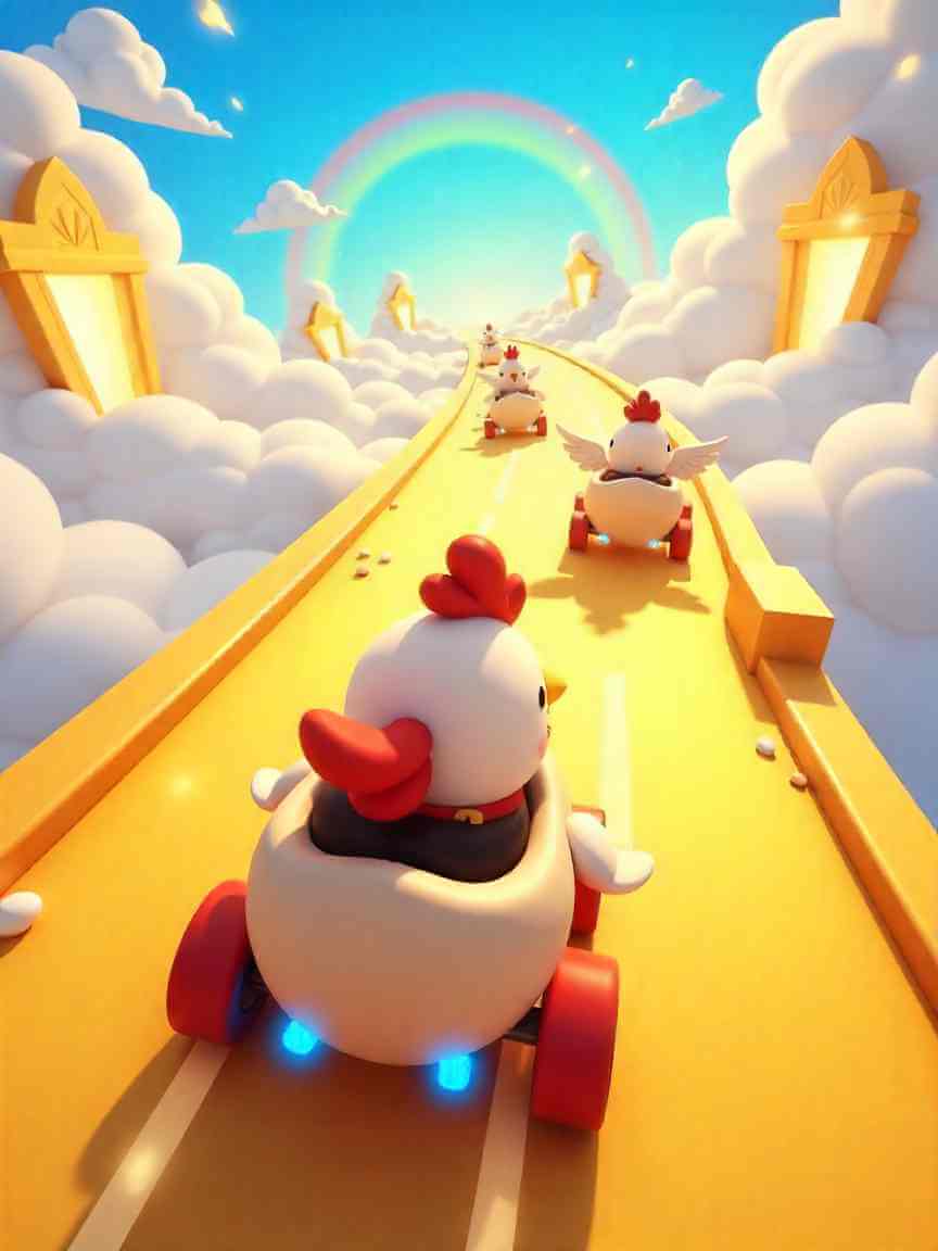 HeavenRoad collage—boost pad launch