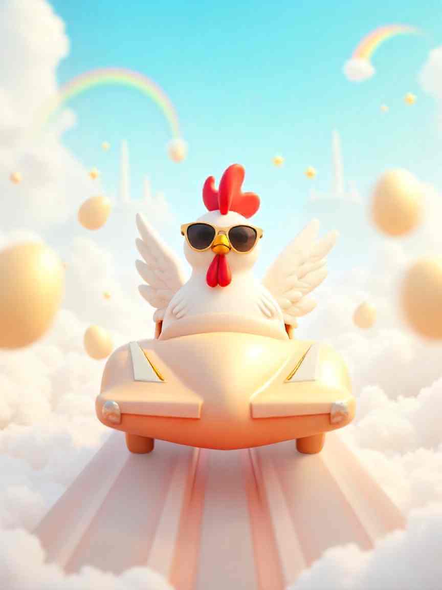 HeavenRoad gameplay screenshot—boost pad